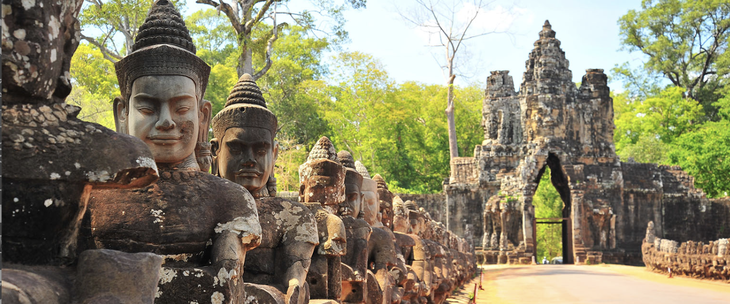 Southeast Asia temple site