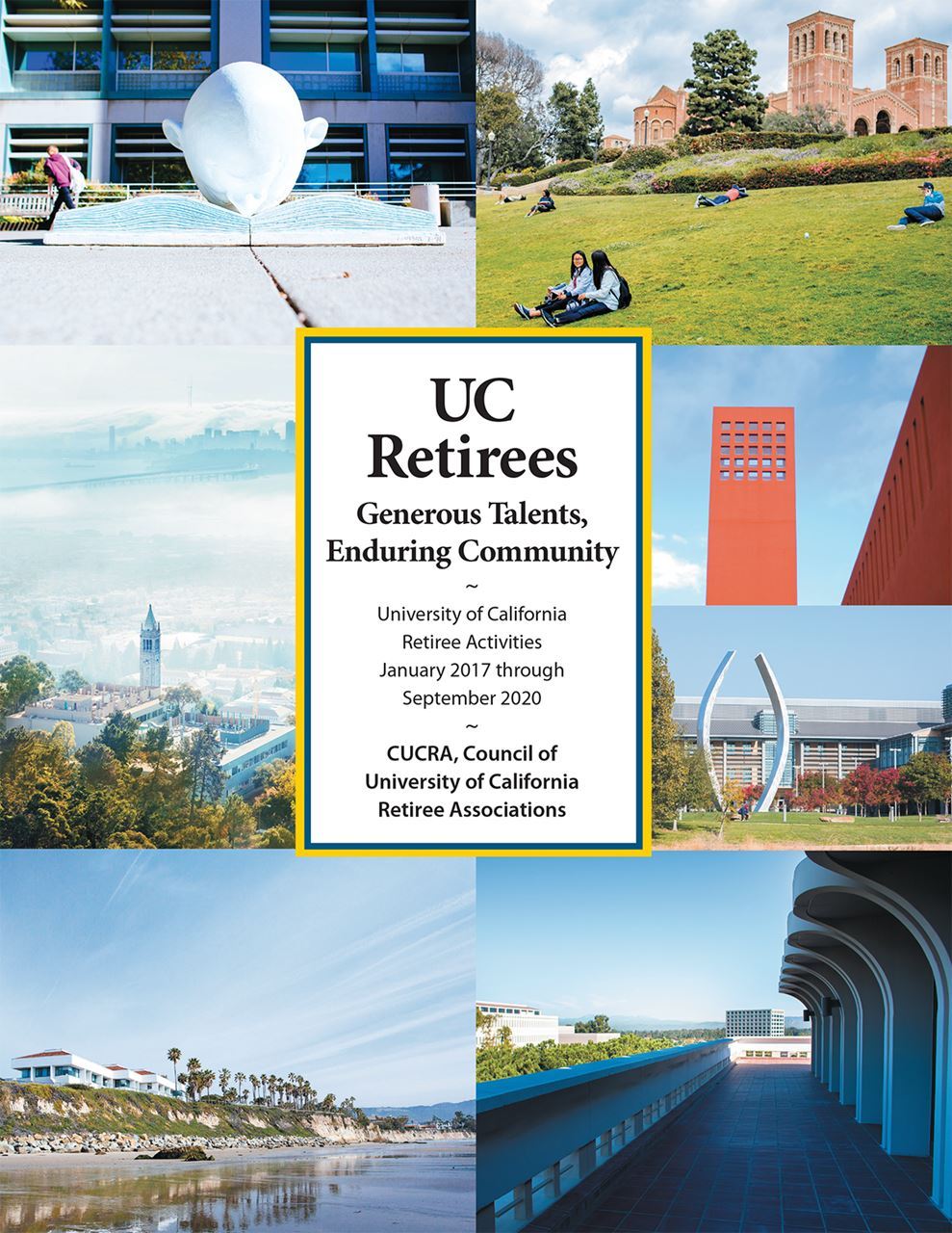 Cover of 2020 UC Retirees Survey Report