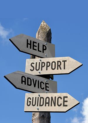 Signpost: Help, Support, Advice, Guidance